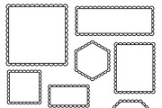 Simple scalloped frames, a Graphic by Wild Rose (Thumbnail 6 of 9)