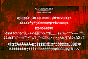 Onikage Asian Display Font, a Blackletter Font by mesuka (Thumbnail 5 of 5)