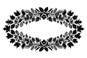 Decorative Nature Frame Silhouette, a Graphic by BIPLOB EXPERT (Thumbnail 5 of 13)