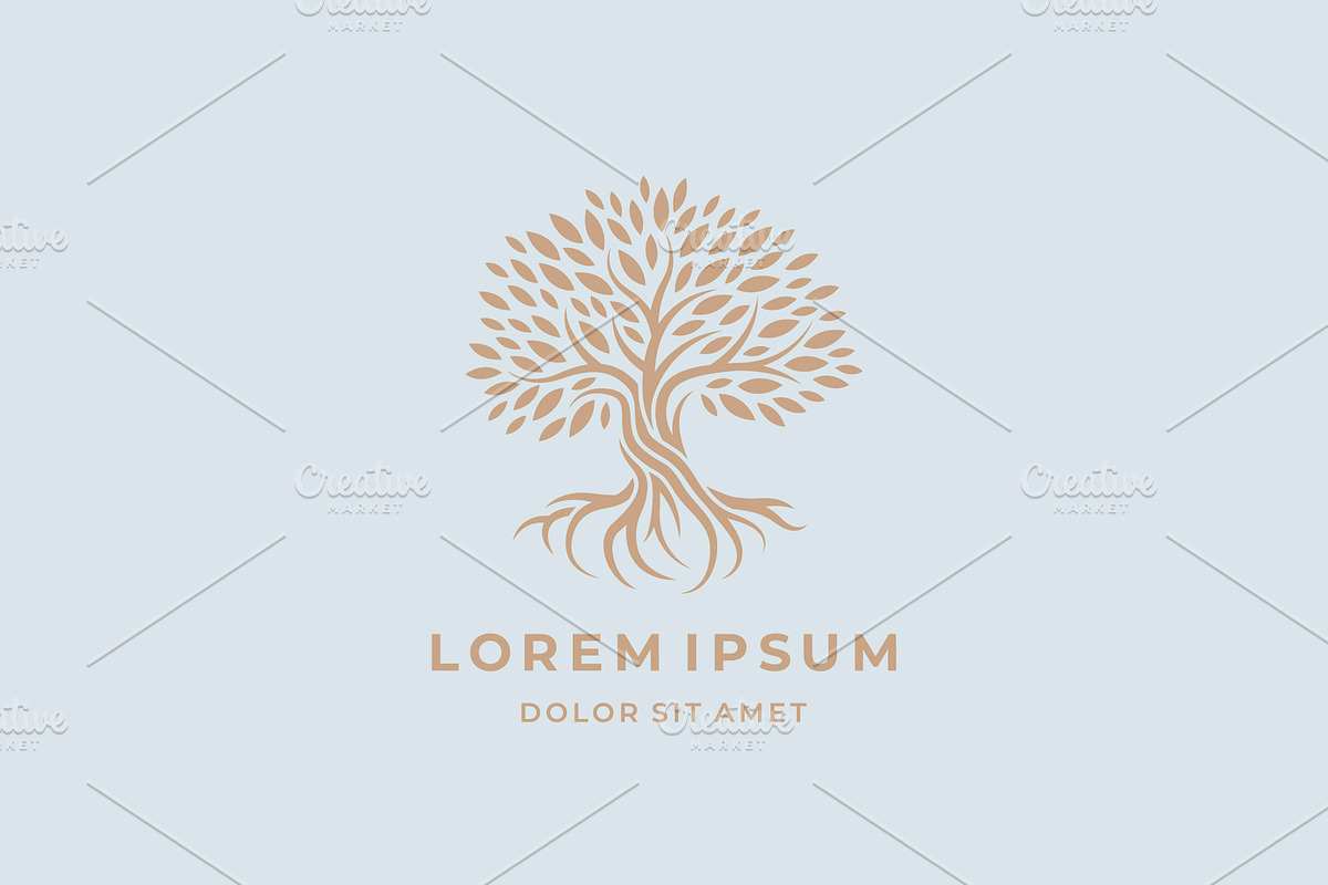 Abstract tree logo icon., a Branding & Logo Template by lettett