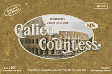 Calico Countess Font