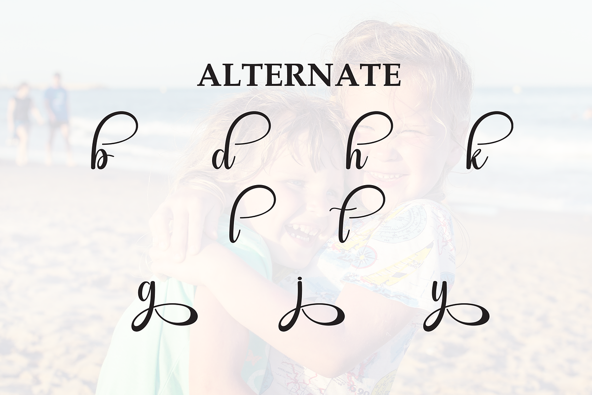 Playful | Script Font, a Handwritten Font by Scratchones (Photo 8 of 9)