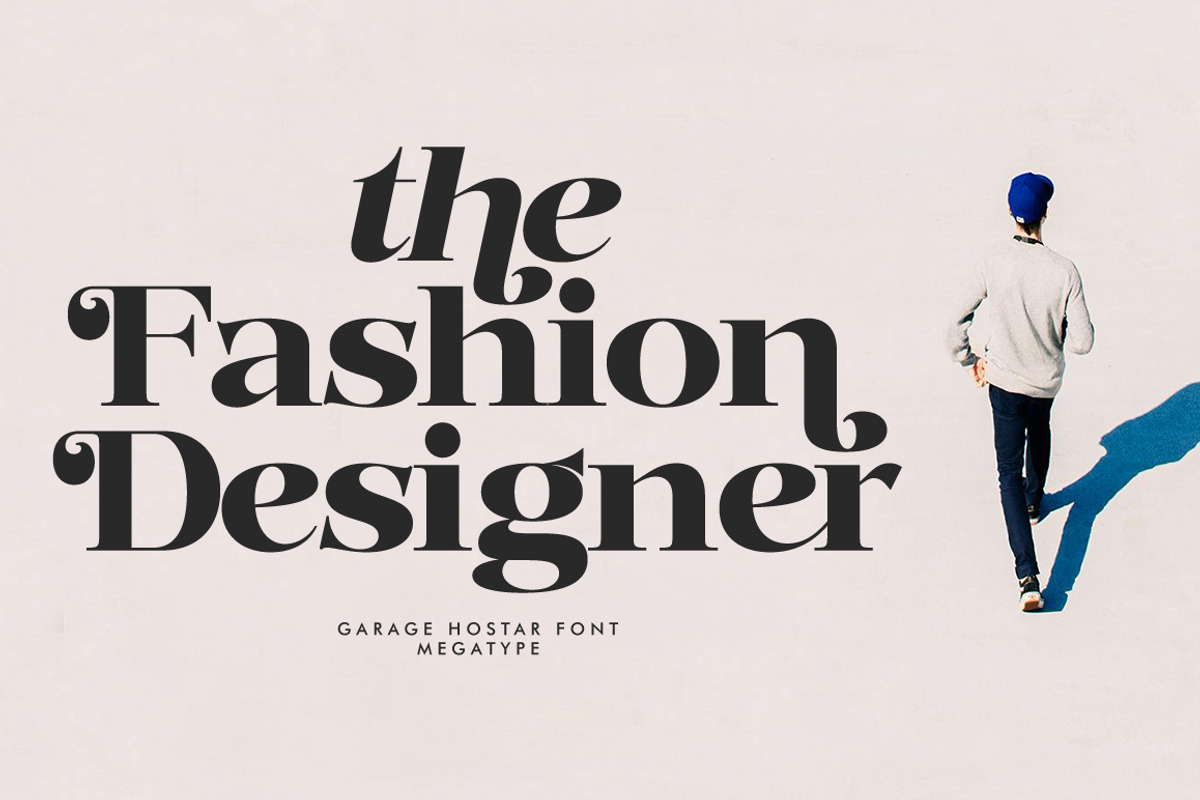Garage Hostar - Display Font, a Serif Font by Megatype (Photo 9 of 11)
