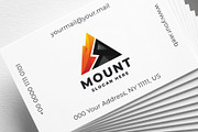 Letter M Geometric Mountain Logo, a Branding & Logo Template by Design_Planet (Thumbnail 3 of 3)