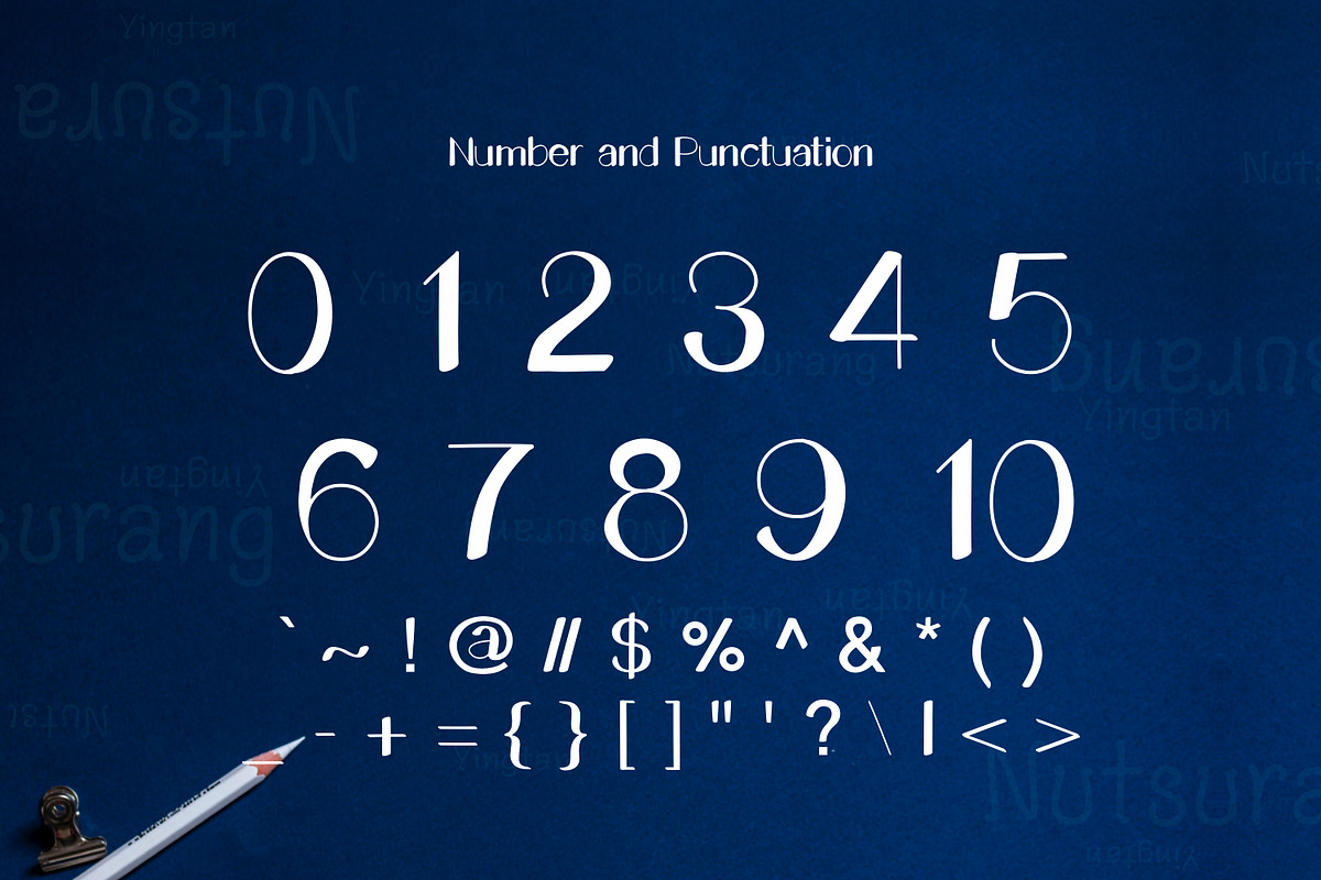 Pencil My Mind Fonts, a Serif Font by N Nakorn Creative (Photo 5 of 5)