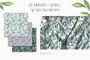 Flourishing Spring Garden Watercolor, a Seasonal Illustration by Catch the Dream Art (Thumbnail 13 of 13)