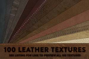 Leather Library - 100 Textures