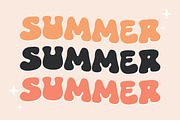 Pretty Kelly - Groovy Display font, a Handwritten Font by Dryy.type (Thumbnail 4 of 9)