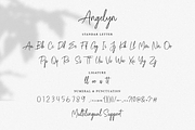 Angelyn, a Script Font by Suby Studio (Thumbnail 8 of 8)