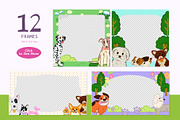 Funny Dogs – Watercolor Illustration, an Animal Illustration by CreativeValuation (Thumbnail 4 of 12)