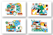 10 Logistics Vector Illustration, an Object Illustration by denayunebgt (Thumbnail 3 of 4)