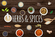 Isolated Food Images-Herbs and Spice, an Object Graphic by Made by Mancie (Thumbnail 1 of 5)