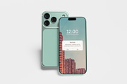 iPhone 17 Pro Max Mockup, an iPhone Mockup by kebunmockup (Thumbnail 5 of 5)
