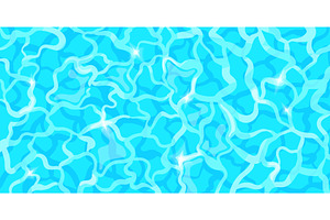 Pool water top view. Sea ripple, an Illustration by Stock-Smart-Start
