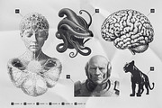 Pixel Explosion, a Graphic by Vanzyst (Thumbnail 4 of 11)
