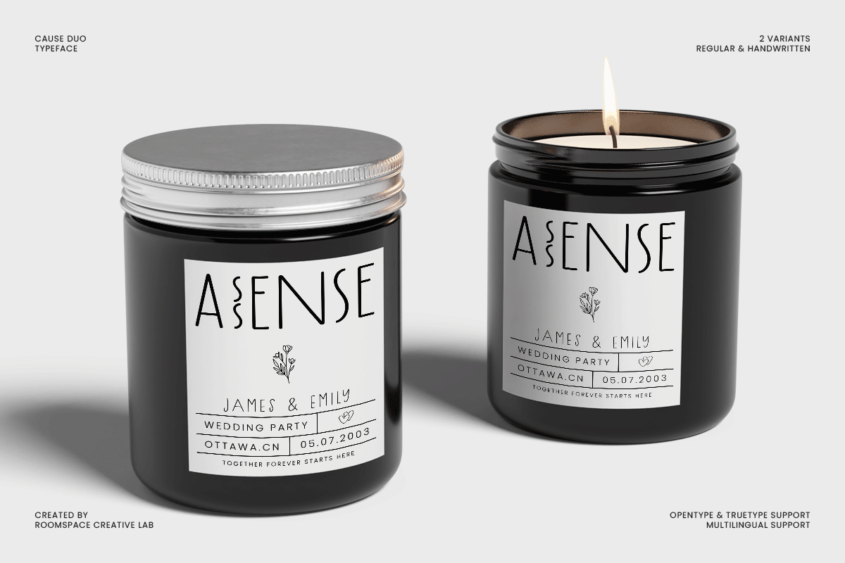 Cause Duo – Modern Minimalist Sans, a Sans Serif Font by roomspace creative lab (Photo 5 of 10)