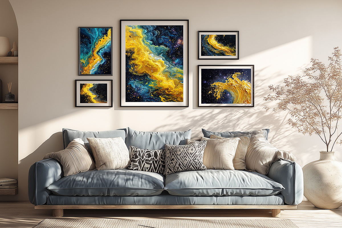 Nebula Energy Abstract Illustration, a Decorative Illustration by Housui Patterns (Photo 10 of 12)