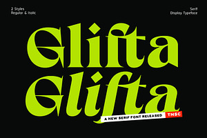 Glifta - Display Serif