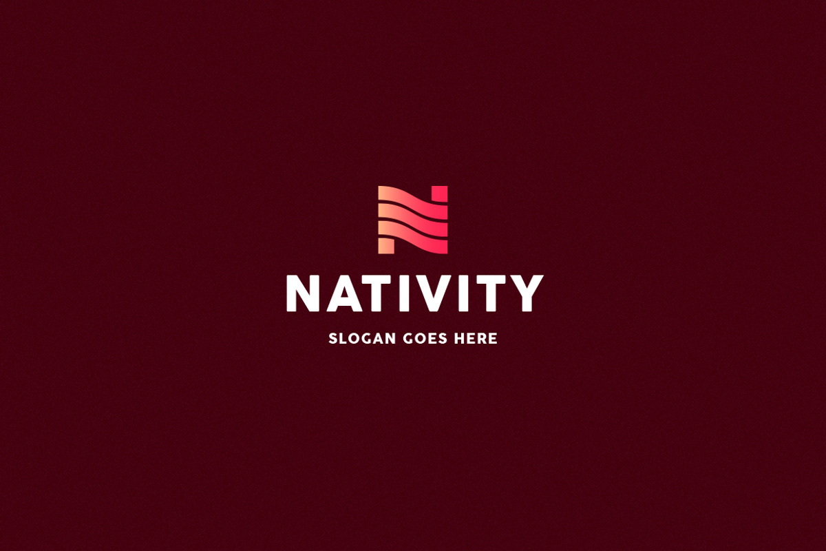 Nativity • Letter N Logo Template, a Branding & Logo Template by Rudy-design