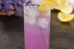 Homemade Lavender Lemonade, a Food & Drink Photo by Apolonia