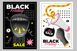 Black Friday Graphic Templates, a Flyer Template by Creative Graphics