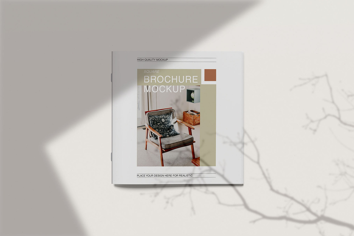 Square Brochure Catalog Mockup, a Print Template by Jestdio (Photo 10 of 14)