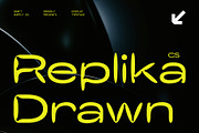 CS Replika Drawn, a Sans Serif Font by Craft Supply Co. (Thumbnail 1 of 8)