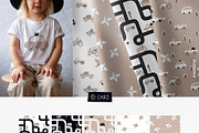 Minimalistic patterns bundle, a Pattern Graphic by tatiletters (Thumbnail 7 of 17)