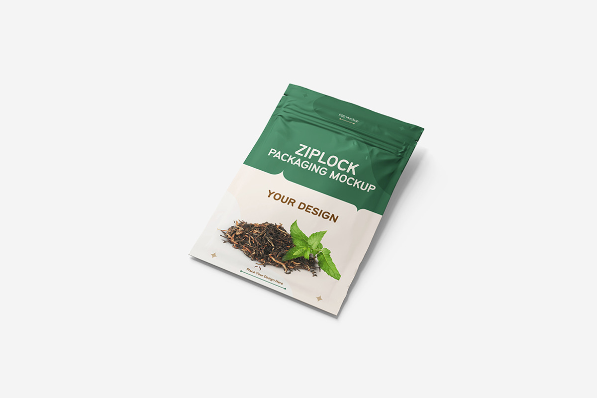 Ziplock Bag Mockup, a Product Mockup by MrLetters (Photo 4 of 5)