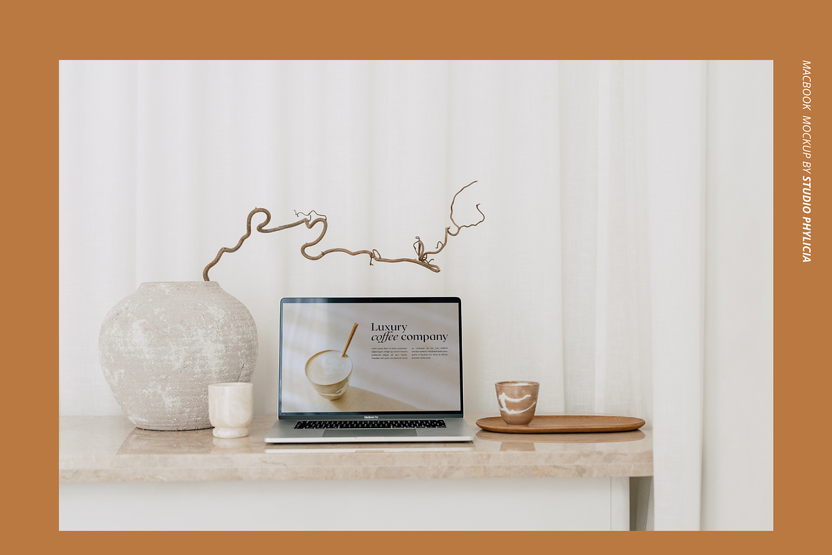 Macbook Mockup, TERRA 5, an iPhone Mockup by Studio Phylicia (Photo 3 of 3)