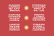 Tanqier Groovy Display Font, a Serif Font by timelesstype.co (Thumbnail 14 of 20)