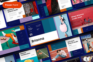 Brianna  – Business PowerPoint Templ, a Presentation Template by Dens Creative Studio