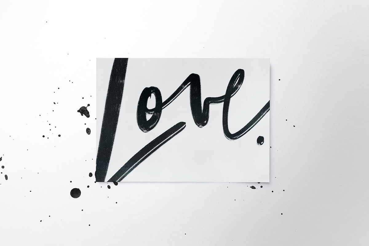 Bold Calligraphy for Procreate preview 8