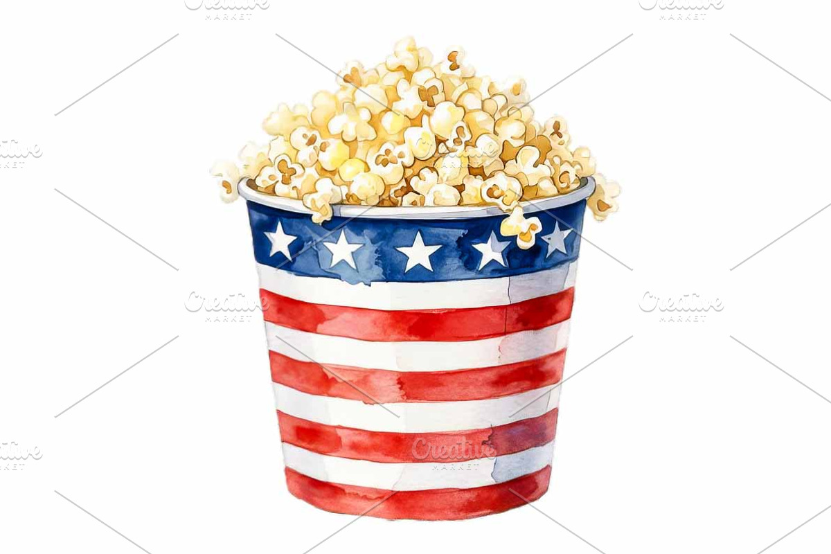4th of July Sublimation Clipart, a Seasonal Illustration by VetalStock (Photo 5 of 21)