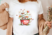 Whimsical Spring Strawberry Clipart, an Illustration by CreationArt (Thumbnail 5 of 10)