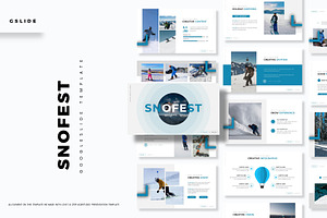 Snofest - Google Slides Template