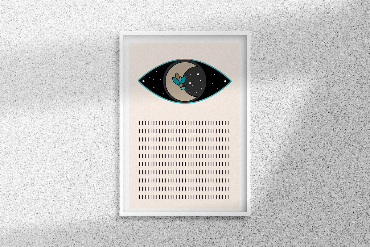 Minimalist Boho Mystic Poster Set, a Pattern Graphic by Imaginary Party (Photo 4 of 5)