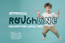 Roughline - Handwriting Display Font