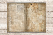 Vintage Newspaper Junk Journal, a Decorative Illustration by GlamArtZhanna (Thumbnail 6 of 9)