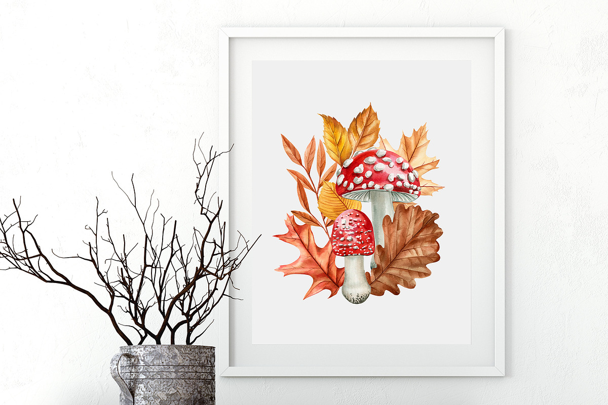Harvest Thanksgiving fall clipart, a Decorative Illustration by Hanna Hryharenka (Photo 4 of 20)