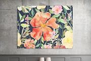 Watercolor flowers. Summer. EPS 10, an Illustration by Julycolor (Thumbnail 9 of 10)
