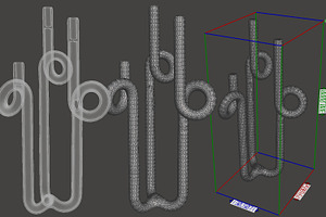 Scroll 3D Printing Candle Holder