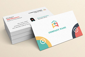 Professional Business Card Template, a Business Card Template by MightyDesign