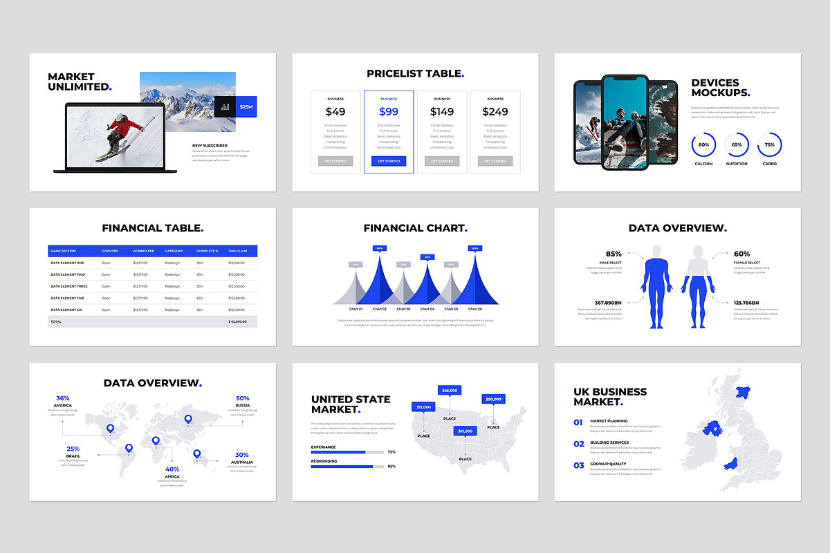 Celcius Powerpoint Template Design, a Presentation Template by Rocketstill (Photo 6 of 6)