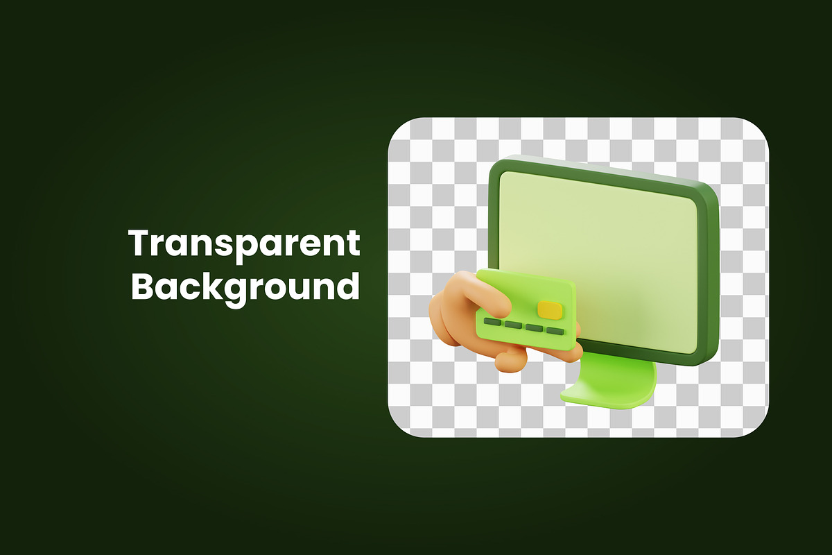 3D Payment Icon, an Object 3D Model by SLAB! Design (Photo 3 of 4)