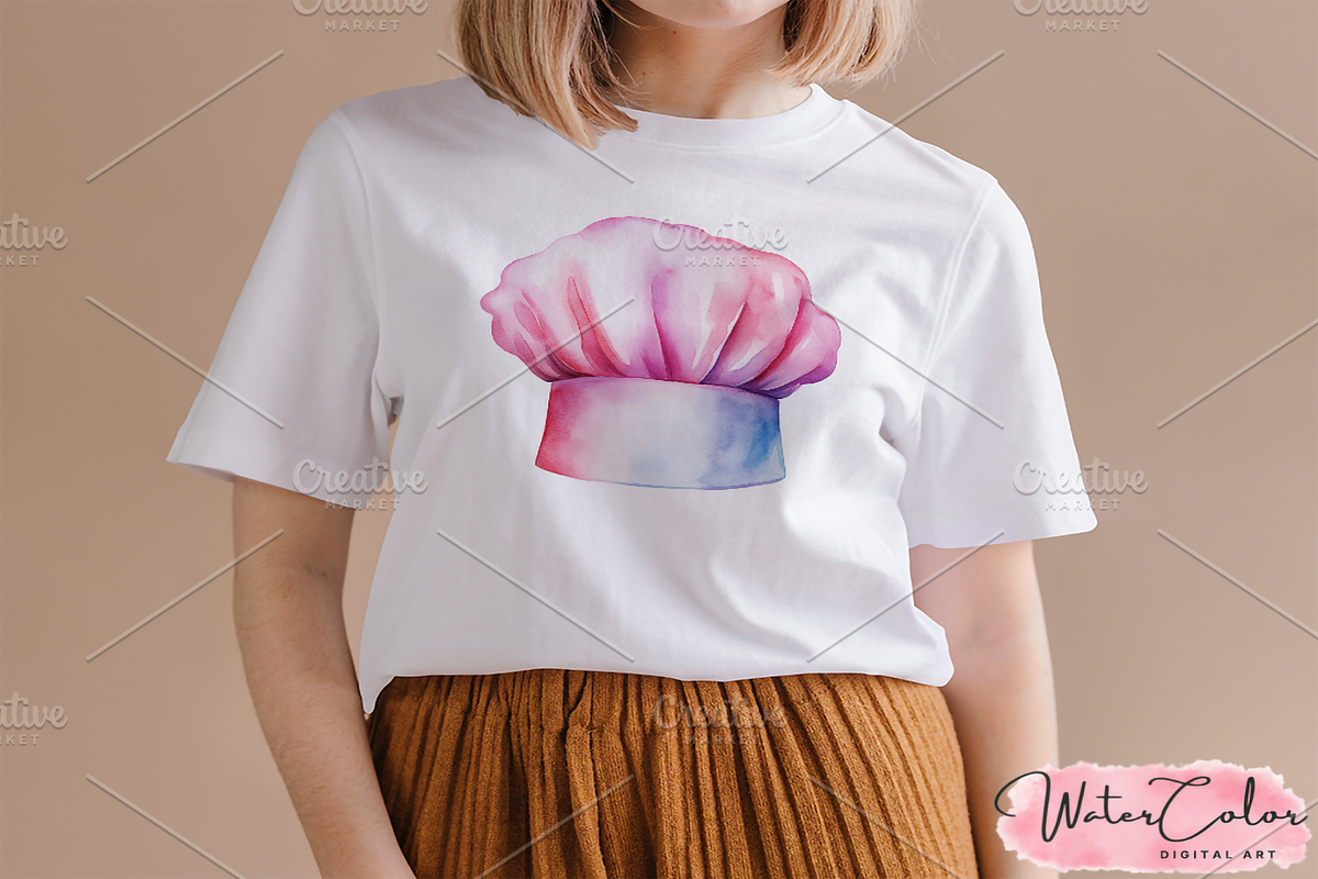 Kitchen Utensils Collection Clipart, a Food Illustration by Watercolor Digital (Photo 7 of 9)