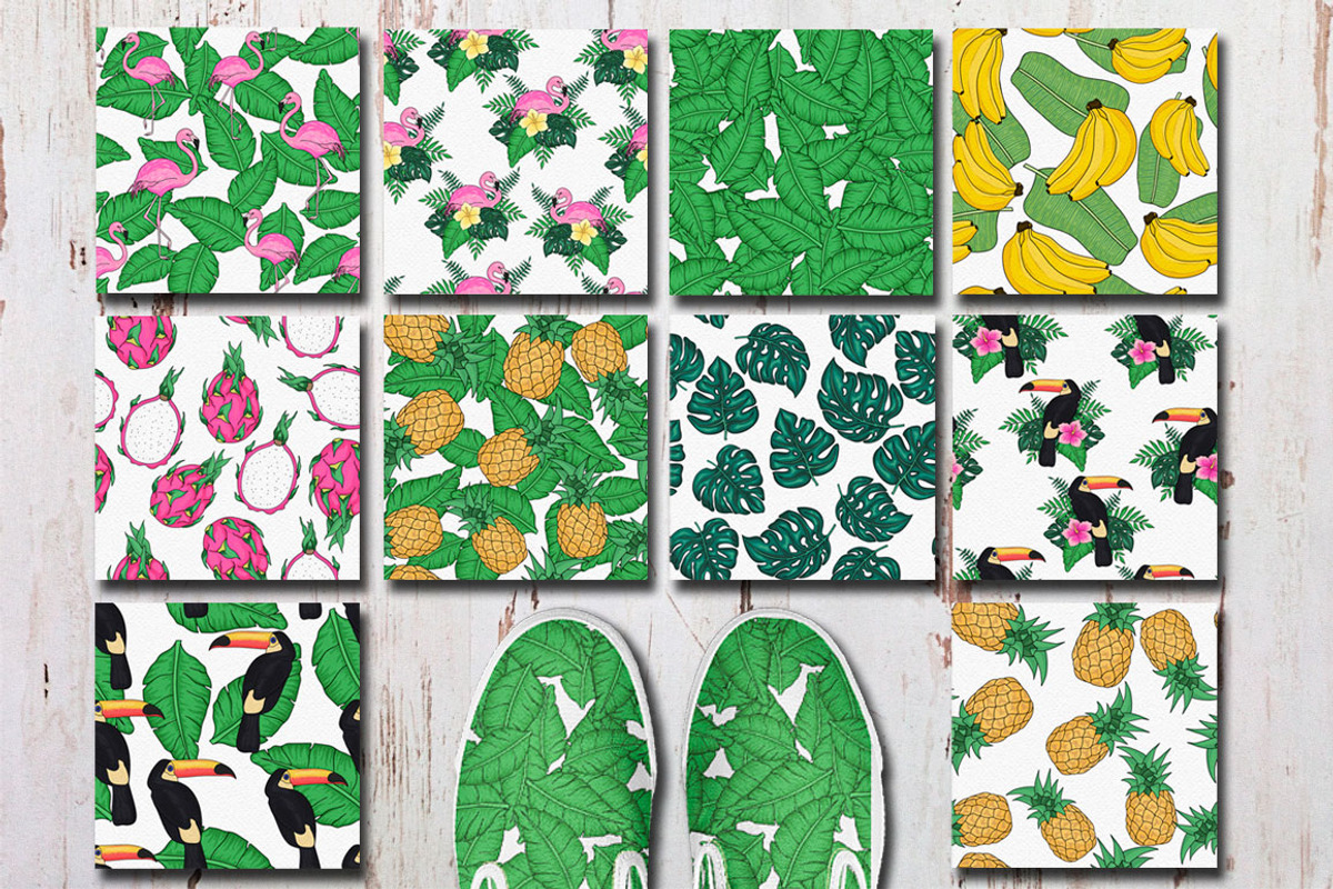 Tropics Forever! Vector set, an Animal Illustration by CallMeStasia (Photo 3 of 7)