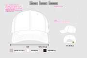 Hat Template - Dad Hat, a Hat Mockup by Template Haven (Thumbnail 2 of 10)