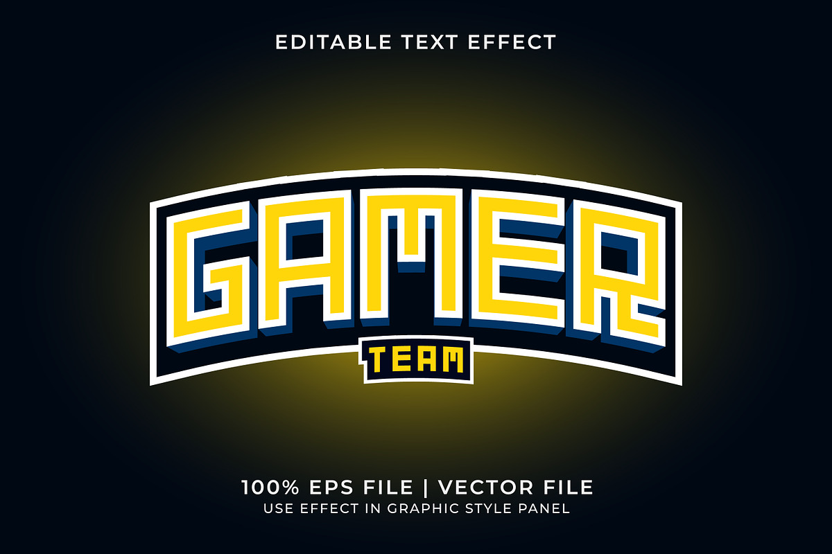 Gamer E-Sport Text Effects Bundle 2, a Layer Style Add-On by WM48 Shop (Photo 2 of 10)