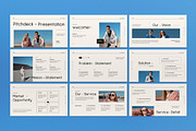 White Minimalist Pitch Deck Keynote, a Presentation Template by graphicook (Thumbnail 2 of 5)